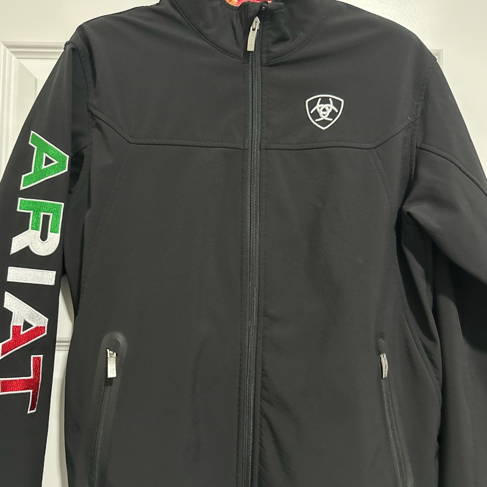 Ariat Black Performance Jacket with Full-Length Zipper